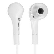 Original Samsung EHS64AVFWE Handsfree In-Ear Headset with Mic, White - 3.5mm Jack & Remote Control (Code: 3.66243E+12)