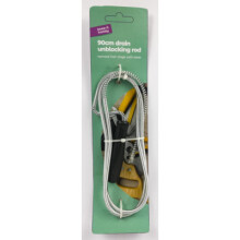 90cm Drain Unblocking Rod with Handle
