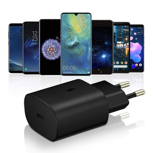Samsung SAMSUNG SUPER FAST USB-C PD 3A, 25W wall charger - black 2
