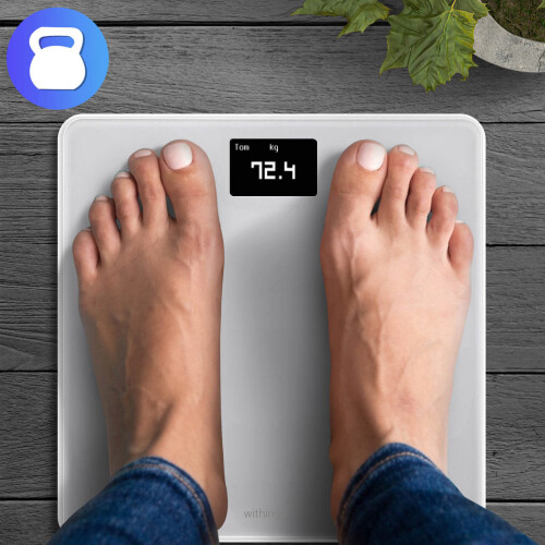 Wifi & Bluetooth Smart Scale 8 Users- Withings Body White 2