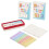 2 x Multicolored Chalk And Eraser Set White For projects and school 1