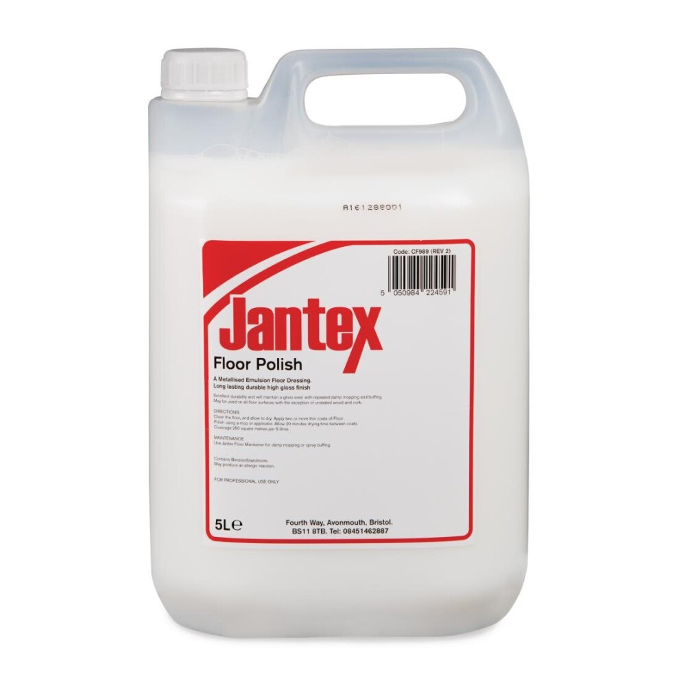 Jantex Floor Polish Ready To Use 5Ltr - [CF989]