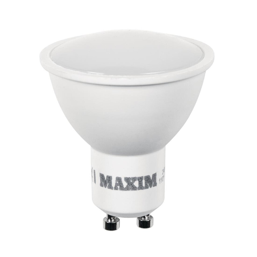 Status Maxim LED GU10 Pearl Warm White 5W (Pack of 10) - [HC646]