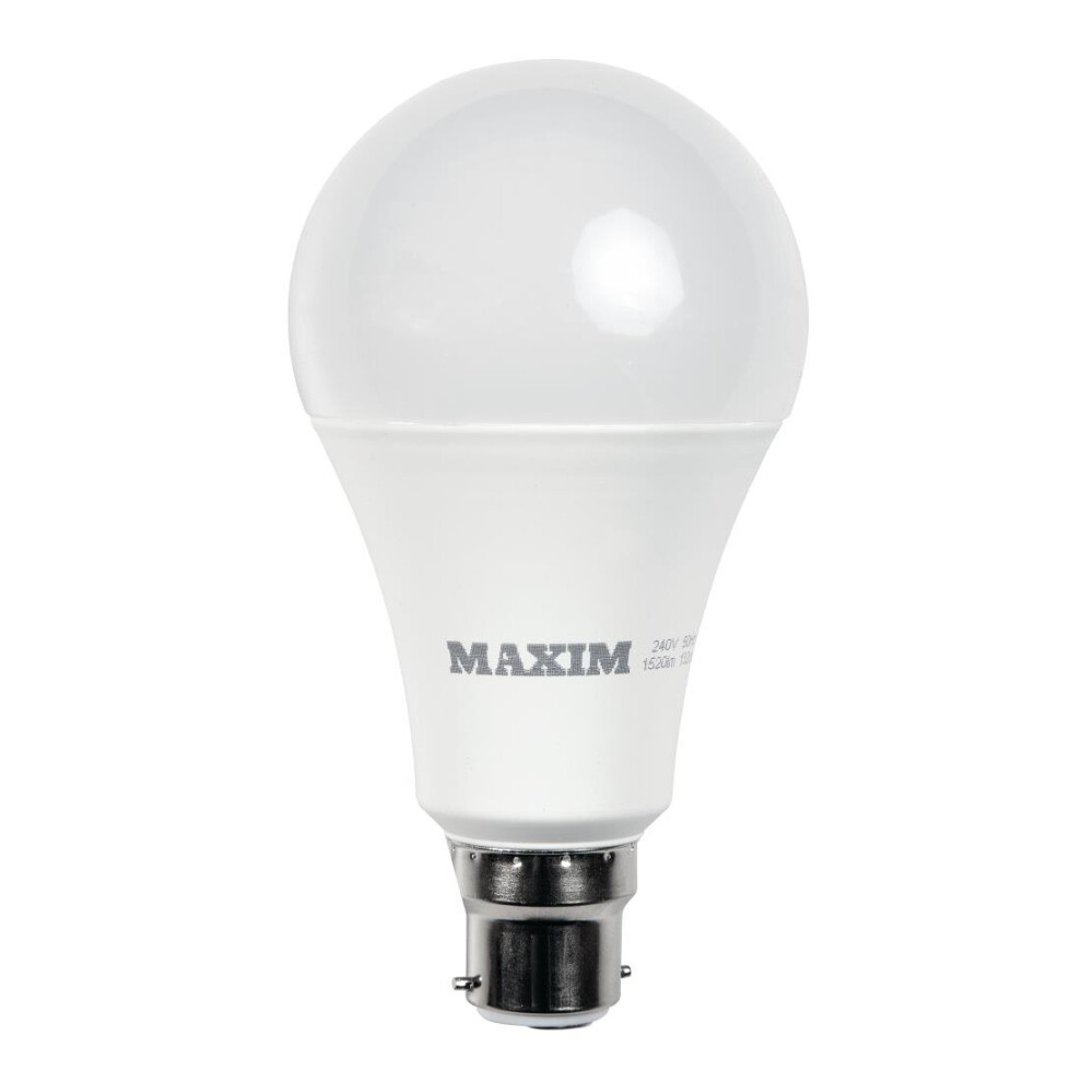 Maxim LED GLS Bayonet Cap Warm White 16W (Pack Of 10) - [HC651]