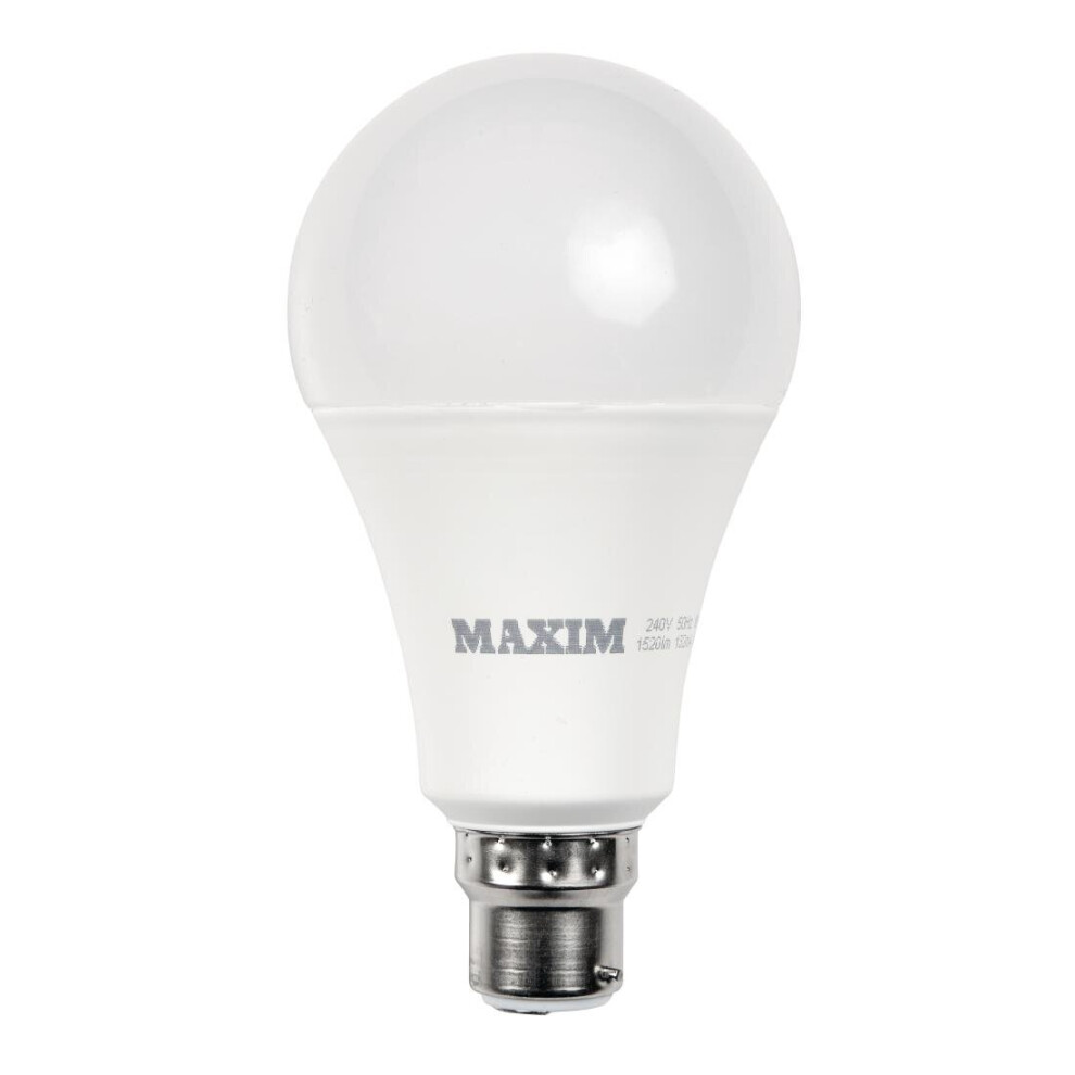 Maxim LED GLS Bayonet Cap Cool White 10W (Pack of 10) - [HC654]