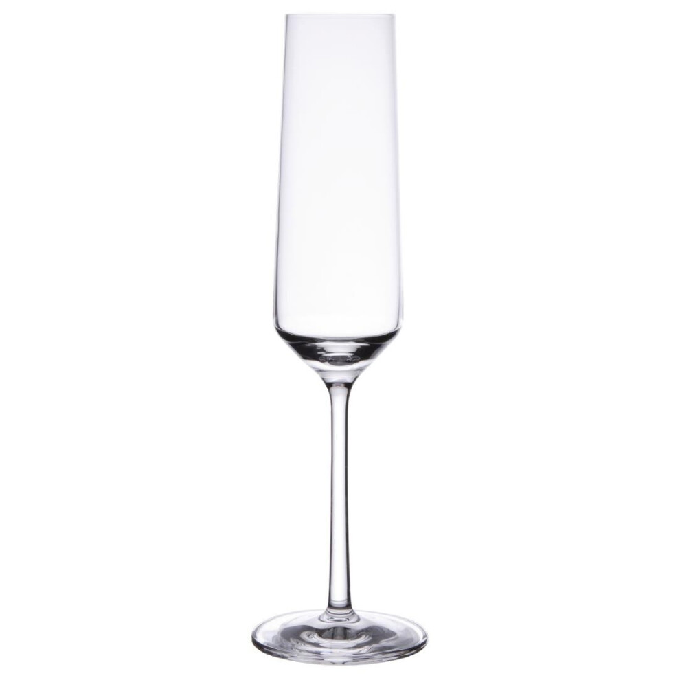 Schott Zwiesel Pure Crystal Champagne Flutes 209ml (Pack of 6) - [GD903]