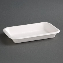 Fiesta Green Compostable Bagasse Food Trays 12oz (Pack of 50) - [FC528]