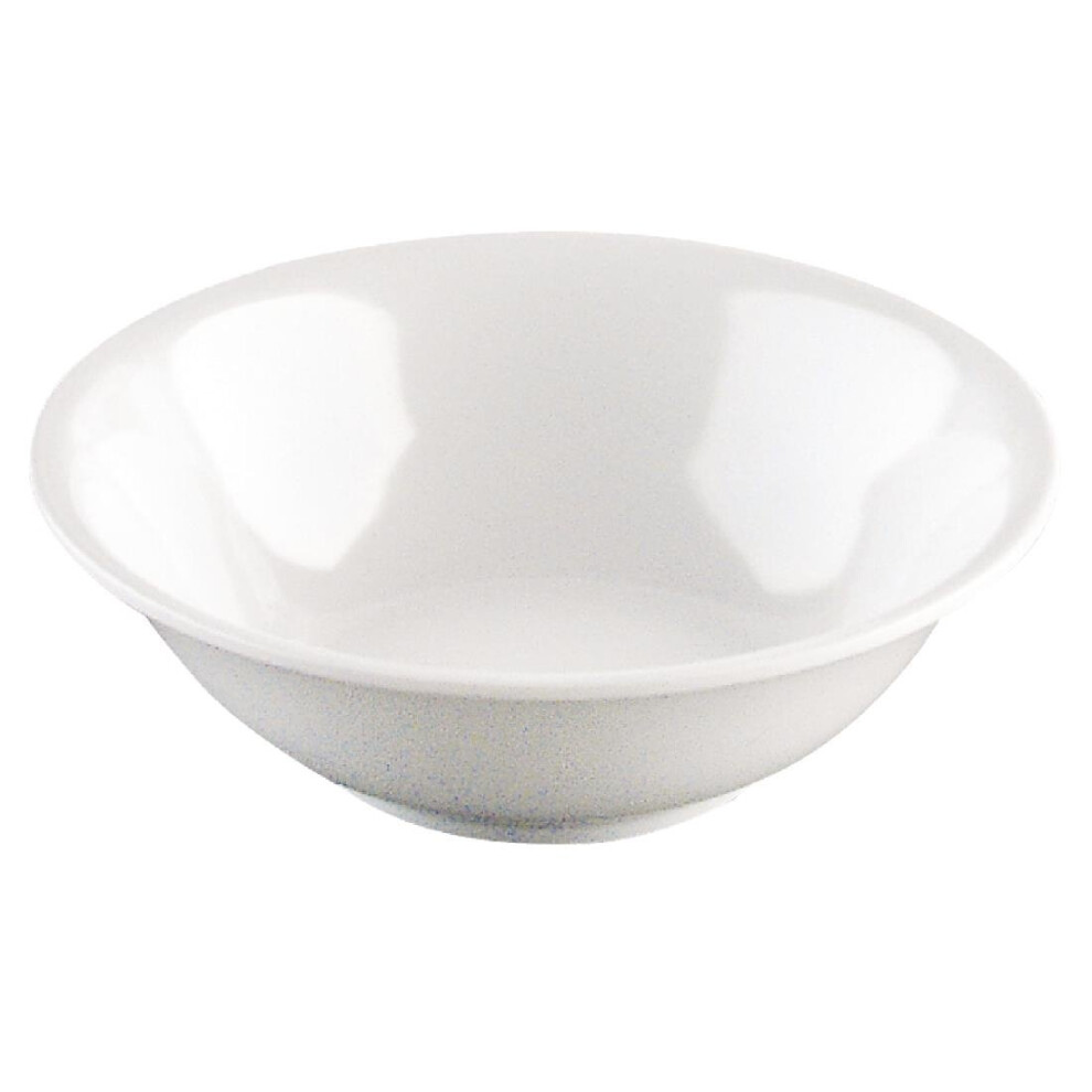 Kristallon Melamine Oatmeal Bowls 150mm (Pack of 12) - [W235]