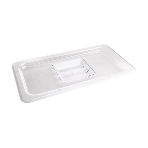 Vogue Polycarbonate 1/3 Gastronorm Lid Clear - [U246]