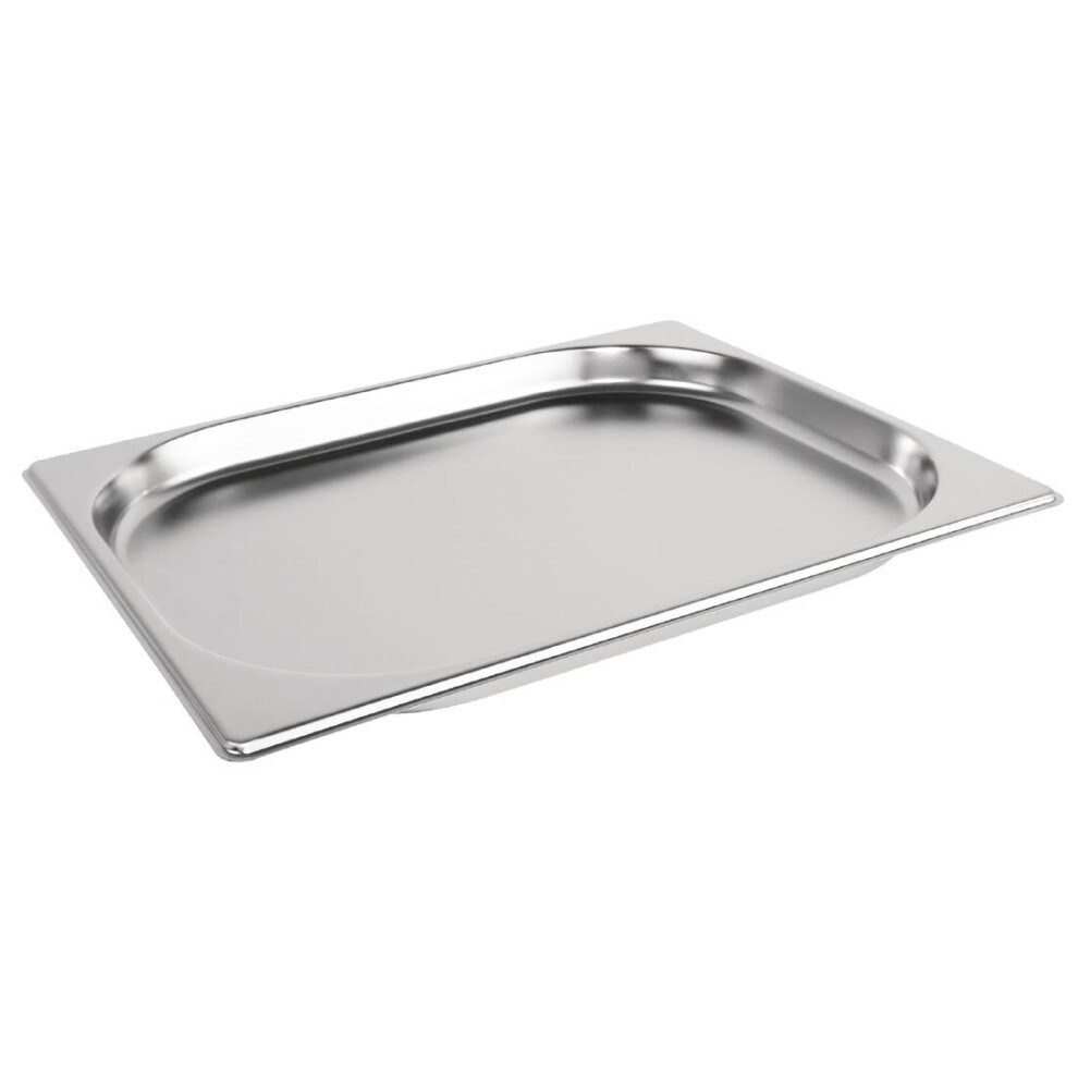 Vogue Stainless Steel 1/2 Gastronorm Pan 20mm - [K906]