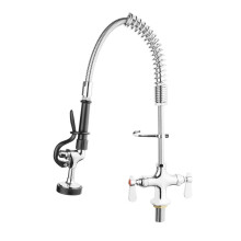 Vogue Single Pedestal Mini Pre-Rinsers - [DL831]