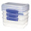 Sistema Sistema Klip It Containers 1Ltr (Pack of 3) - [DB725] 1