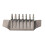 6 Slot Toast Rack - [K411] 1