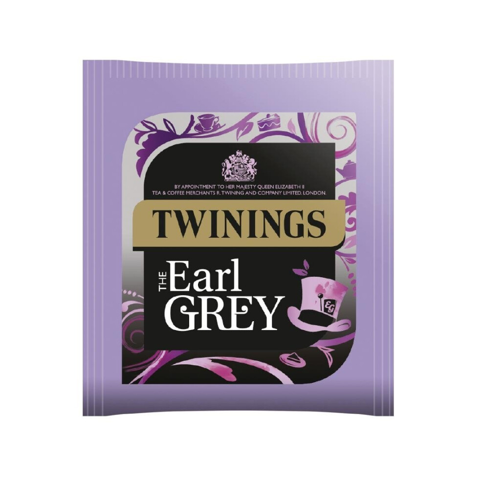 Twinings Earl Tea Envelopes (Pack Of 300) - [Dn809] Grey