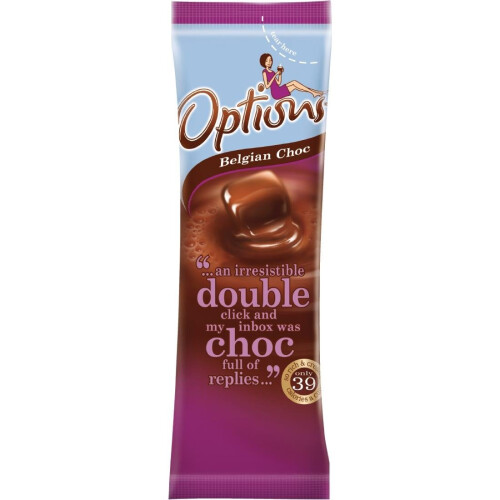 Options Belgian Chocolate Sachets (Pack of 100) - [DN813]