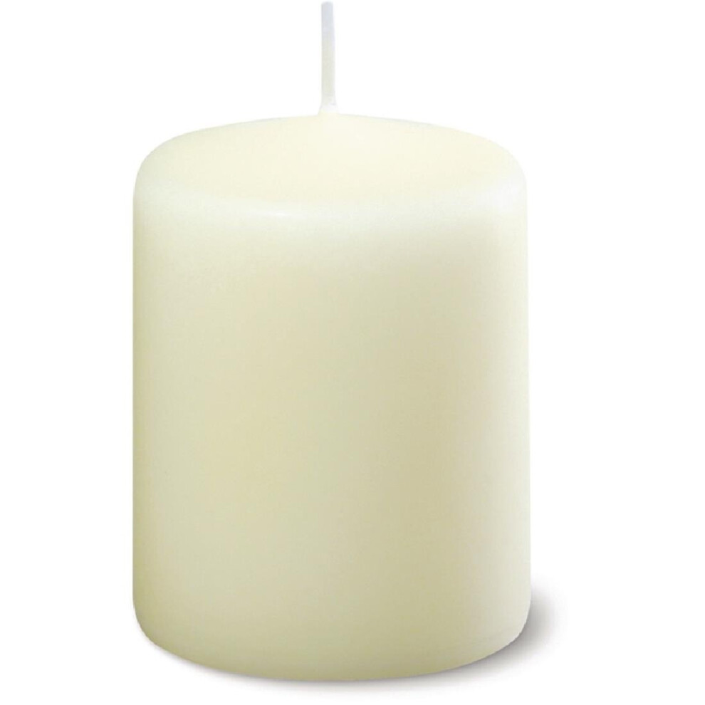 Bolsius Professional Pillar Candles Ivory (80/60) Pack of 12