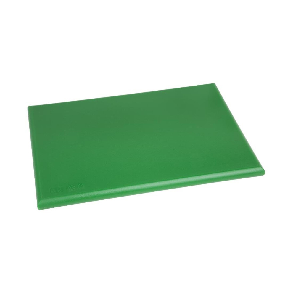 Hygiplas Extra Thick High Density Green Chopping Board Standard - [J037]