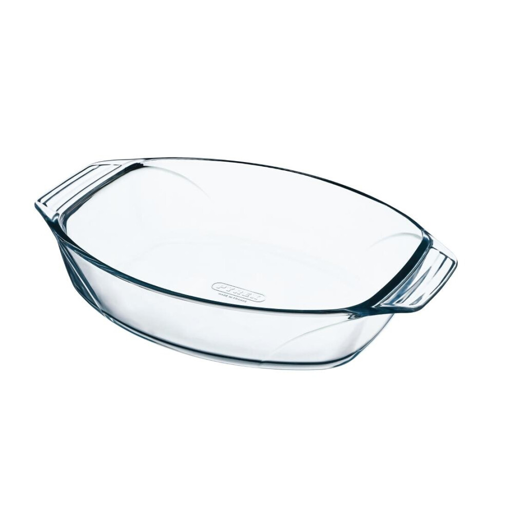 Pyrex Oval Glass Roasting Dish - [GD032]