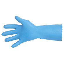 MAPA Jersette 308 Liquid-Proof Food Handling Gloves Blue Extra Large - [FA294-XL]