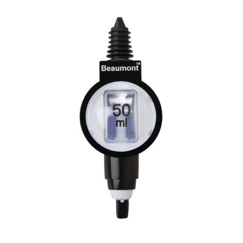 Beaumont 50ml Spirit Measure Optic Drinks Bottle Dispenser