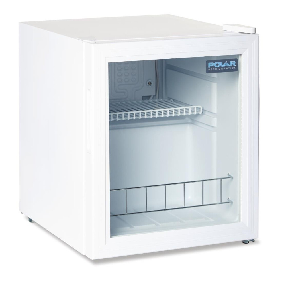 Polar C-Series Countertop Display Fridge 46Ltr White - [DM071]