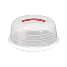 Curver Round Cake Box White 350mm - [CP070]