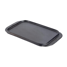 Vogue Reversible Cast Iron Double Griddle Pan - [M650]