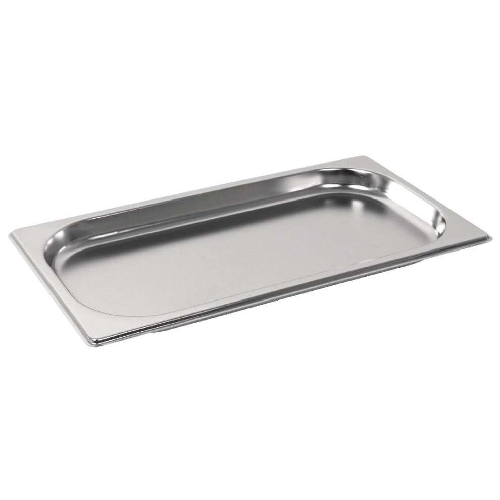 Vogue Stainless Steel 1/3 Gastronorm Pan 20mm - [GM310]