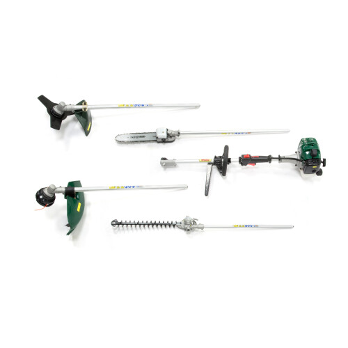 WEBB Webb MC26 Petrol 2-Stroke 26cc Garden 4-in-1 Multi-Cutter Combi Tool