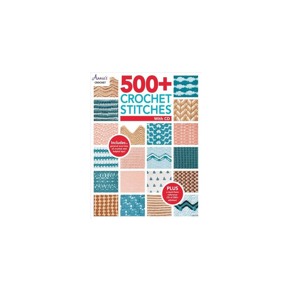 500+ Crochet Stitches with CD