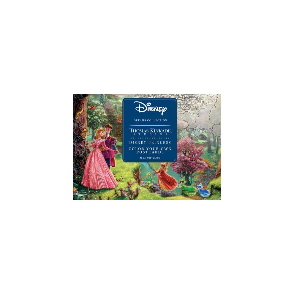Disney Dreams Collection Thomas Kinkade Studios Disney Princess Color ...