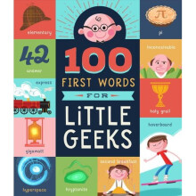 100 First Words for Little Geeks - Book