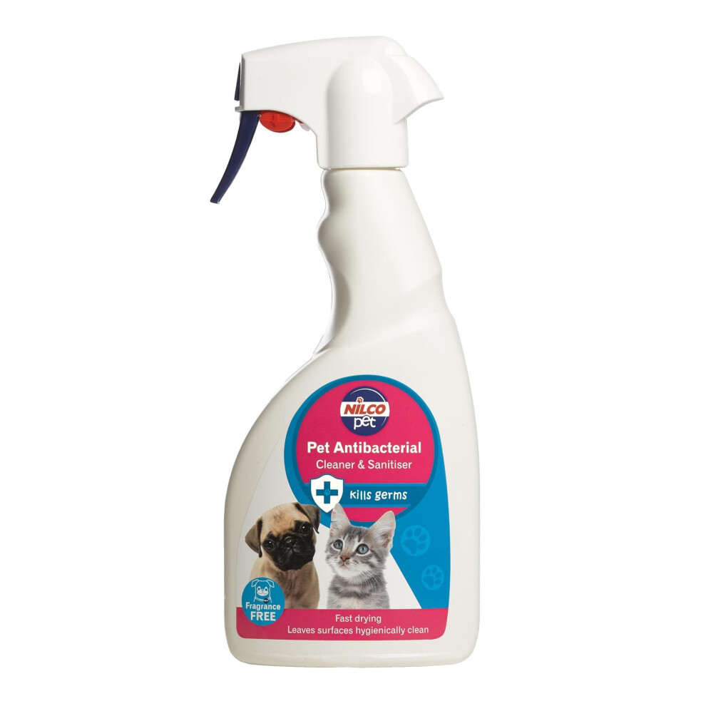 Nilco Pet Anti Bacterial Cleaner & Sanitiser Trigger - 500Ml