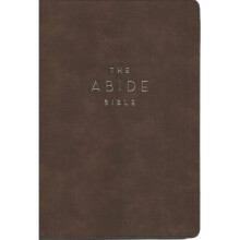 NKJV, Abide Bible, Leathersoft, Brown, Red Letter Edition, Comfort Print