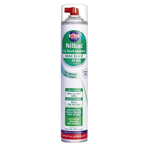 Nilco Nilco Dry Touch Max Blast Sanitiser - 750ml