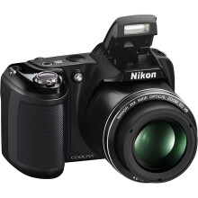 Nikon Coolpix L330 20.2MP Digital Camera with 26X Optical Zoom - Black - Refurbished