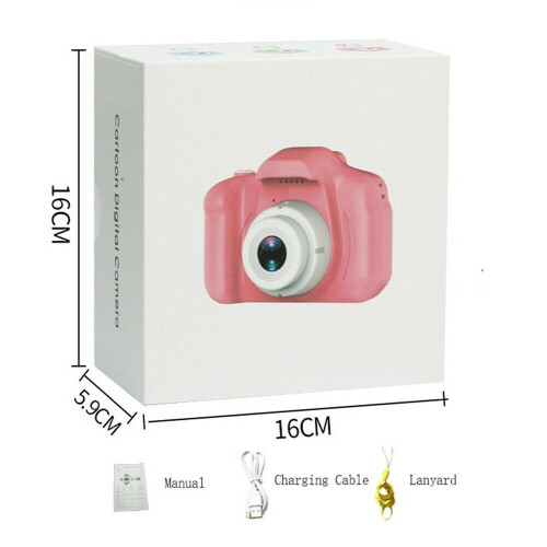 Pink Kids Digital Camera | Camera For Kids 2