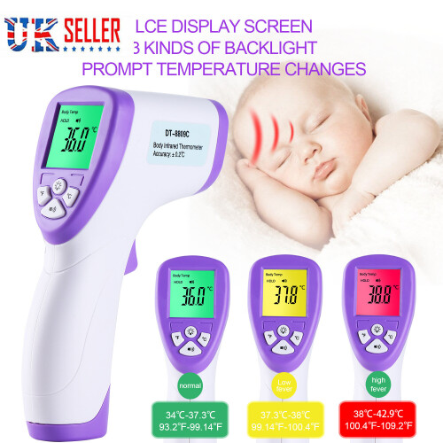 Non-Contact Infrared Thermometer | Forehead Temperature Gun 1
