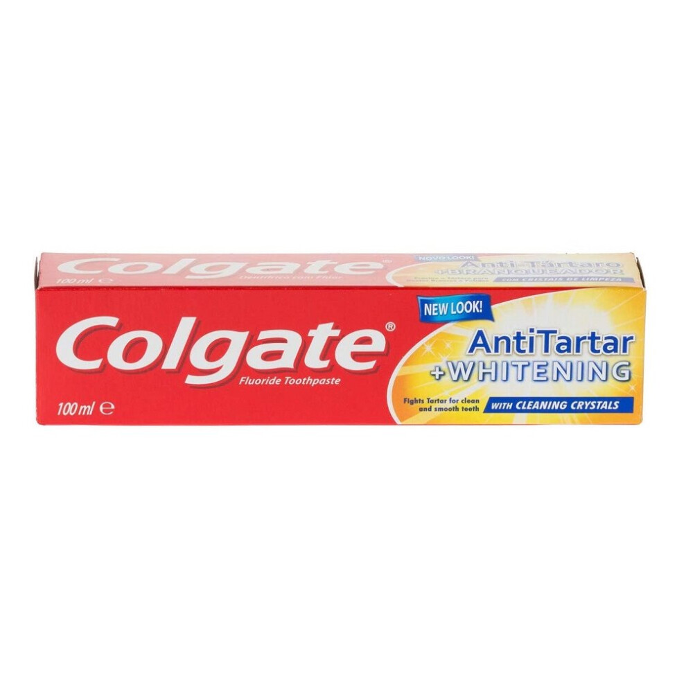 Colgate Anti-Tartar Plus Whitening Toothpaste 100Ml