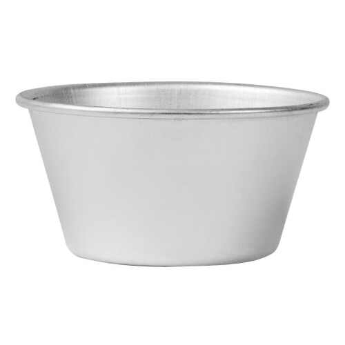 Vogue Aluminium Mini Pudding Basin 284ml - [E046]