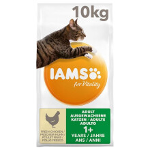 IAMS for Vitality Adult Fresh Chicken Dry Cat Food 10kg