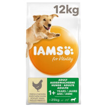IAMS for Vitality Adult Large Dog Food Chicken 12kg