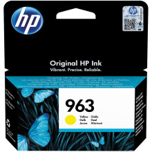 HP 963 Authentische gelbe Tintenpatrone (3JA25AE) für HP OfficeJet Pro 9010 / 9020 Serie