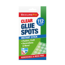 Clear Glue Spot - Instant Stick and Removable