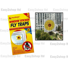 Fly Stickers,Window Traps,Insect Killer Papers,Sticky Bug Catchers