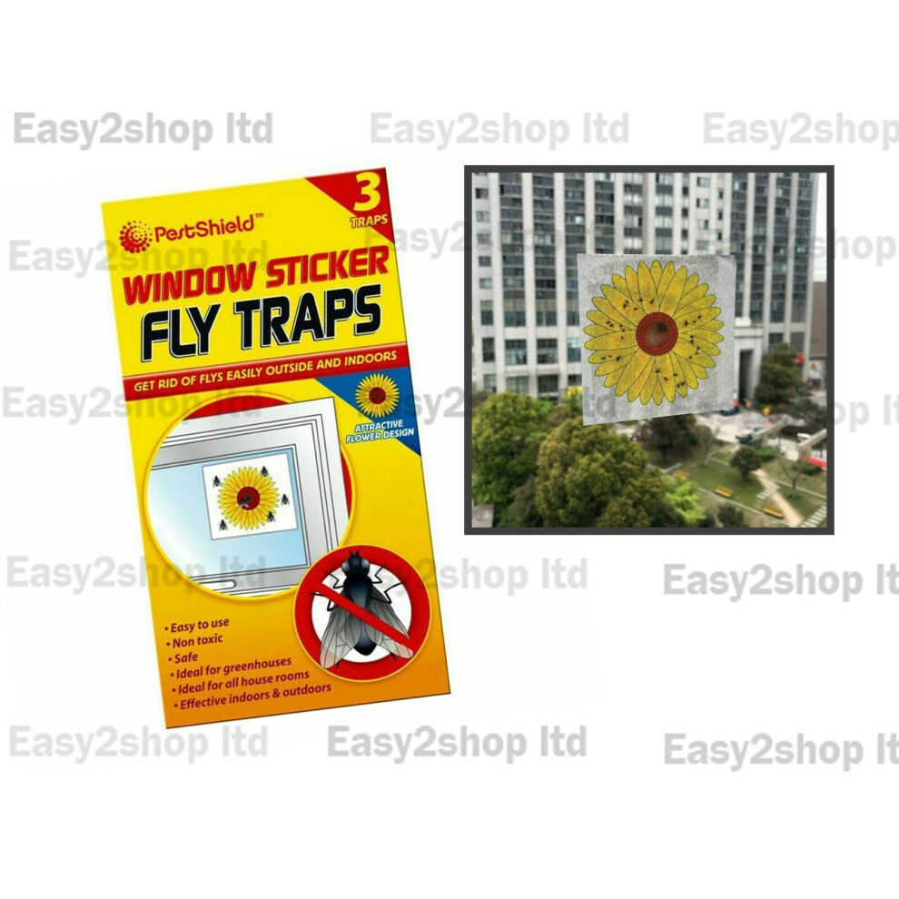 Fly Stickers,Window Traps,Insect Killer Papers,Sticky Bug Catchers