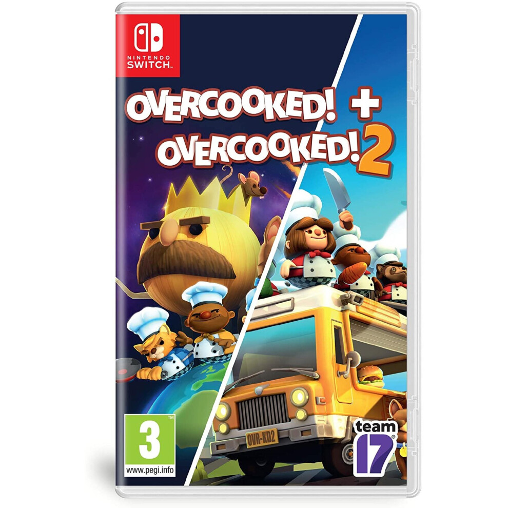 Overcooked! + Overcooked! 2 (Nintendo Switch) Game 5056208806062