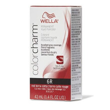 (6R Red Terra Cotta ) 6R Red Terra Cotta Wella Color Charm Permanent Haircolor
