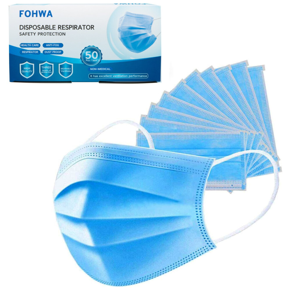 (500) 3-Ply Surgical Face Masks Non Medical 8699482192604
