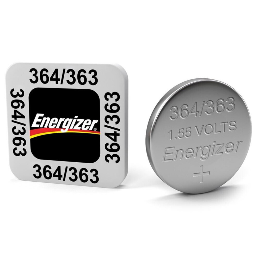 Energizer SR60/S42 364/363  Silver Oxide Coin Cell Watch Battery